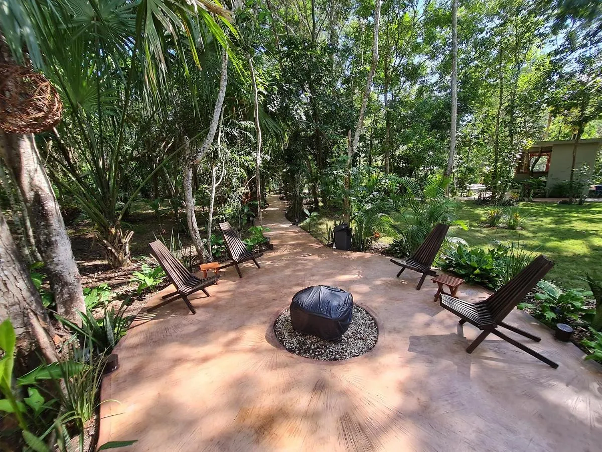 Secret Gardens Bacalar Suite 02 Con Alberca Y Bicicletas 0*,